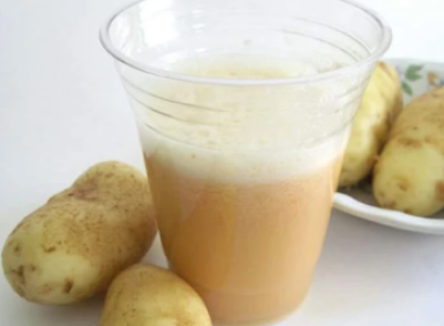 طريقة تحضير عصير البطاطس وفوائده الصحية