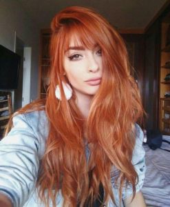صور ورمزيات بنات بشعر احمر نجوم سورية