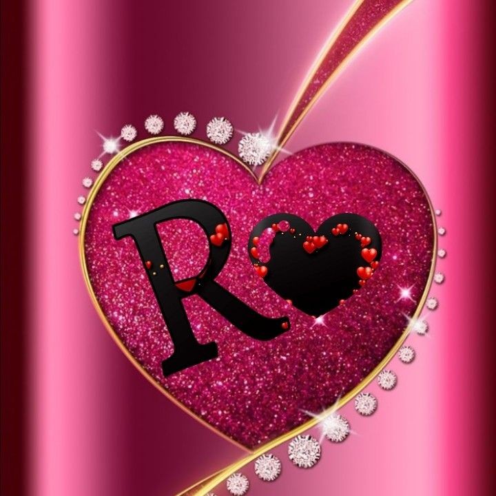 صور حرف R رومانسي , حرف r بالورد , حرف r حب , حالات حرف r